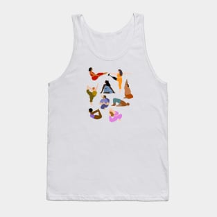 Rainbow yogis Tank Top